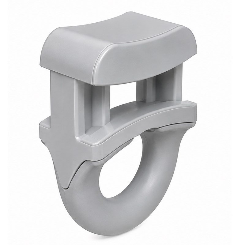 F Glijders antraciet (Siliconen) (F100/F120/F200) 1000st