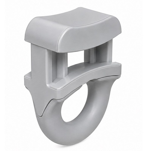 [700001002] F Glijders antraciet (Siliconen) (F100/F120/F200) 1000st