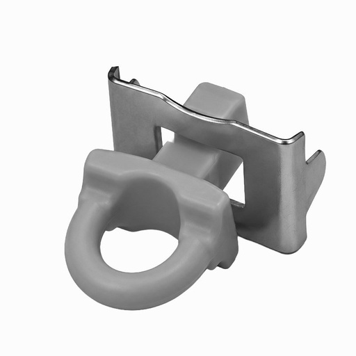 [700200122] F100/F120 eindstop open Antraciet 100st