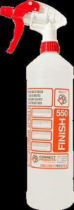 Finish Spray Ready 550 (afwerkzeep) t.b.v. kitvoegen 12x1ltr