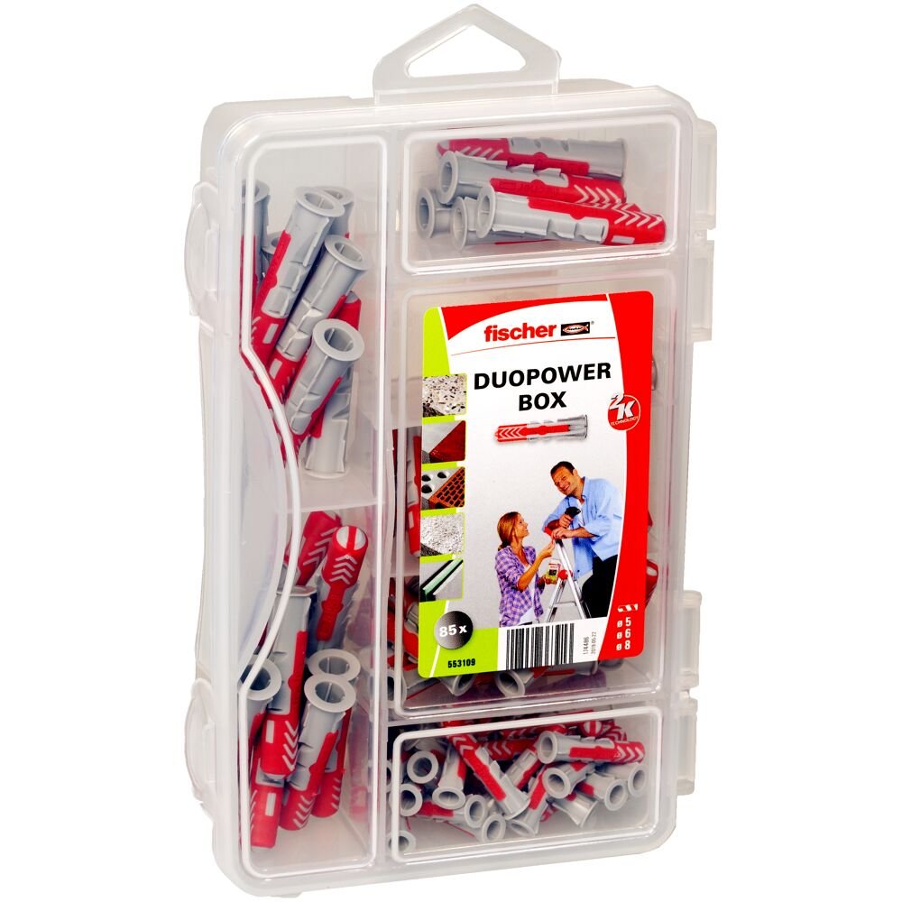 Fischer DuoPower pluggen assortimentsbox mini 5 / 6 / 8mm