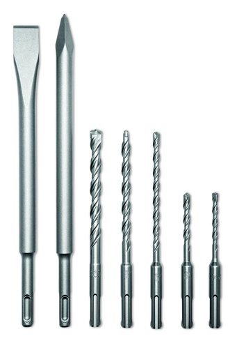 [ZUBF368571] FLEX beitel-/hamerboorset MEI/HD-SET SDS-plus 368571