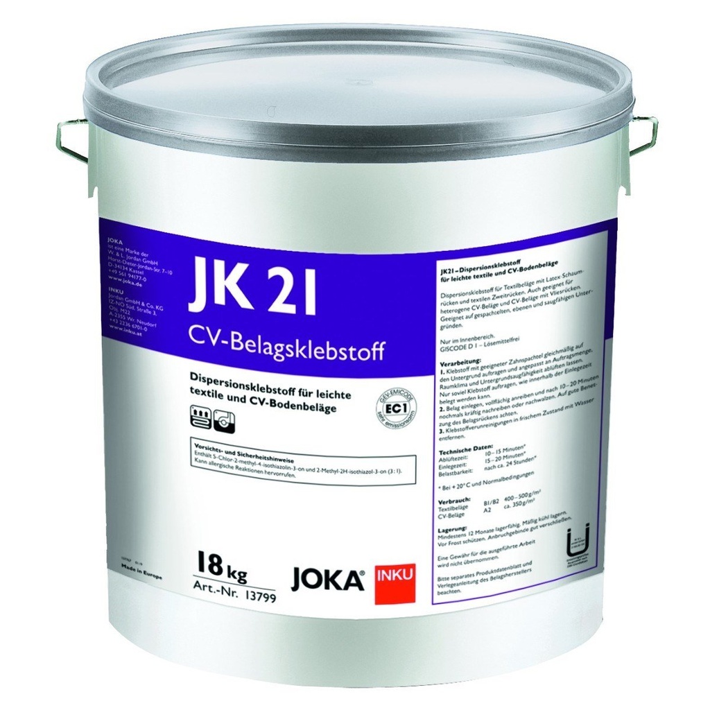 JOKA JK21 CV-vloerlijm emmer à 18 Kg #13799