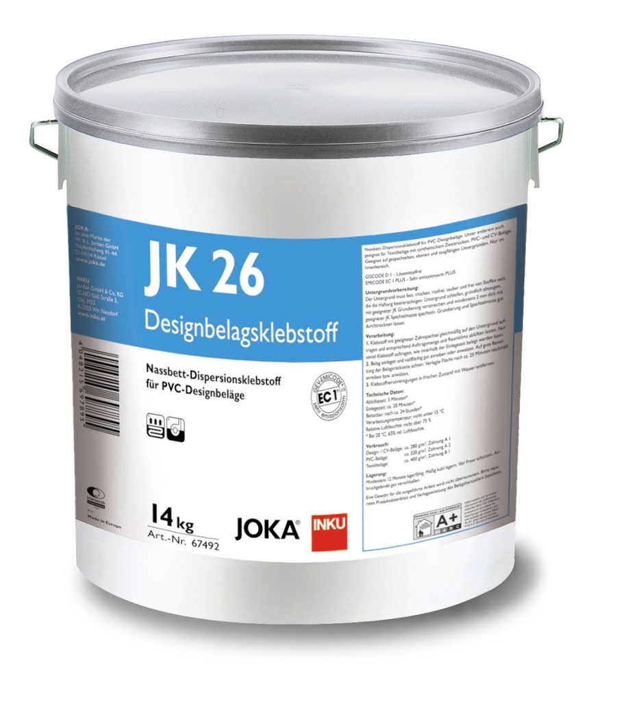 JOKA JK26 LVT lijm vezels Emmer à 14 Kg #67492