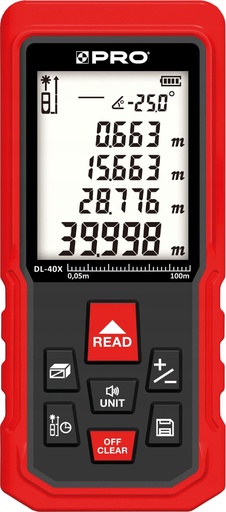 [WER6010061] JOKA Lasermeter afstand/oppervlakte DL40X N2022 Professional 6010061