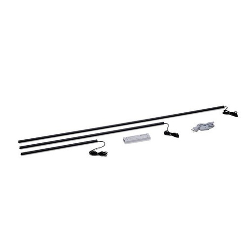 [AUSPANLED1_A001] JOKA PARO PLB001 Basisset inclusief 1,5 m voedingskabel met schakelaar voor voeding en 1 x 24V/30V voeding met 6-voudige verdeler