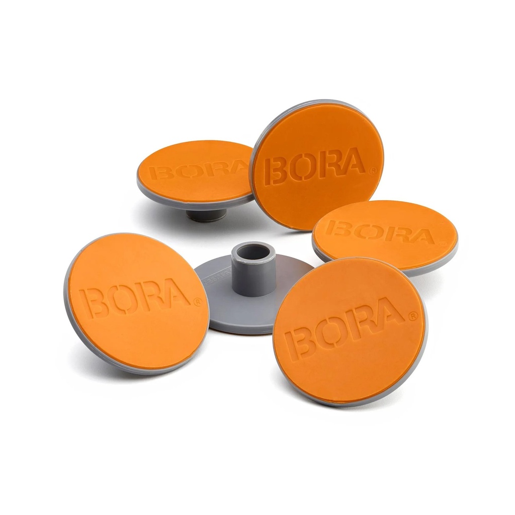 Bora Opvouwbare werkttafel Anti-slip set 6 stuks