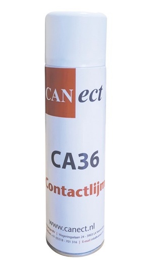 [621275033] Spuitlijm CA 36 Aerosol Canect Transparant 500ml in spuitbus 12st