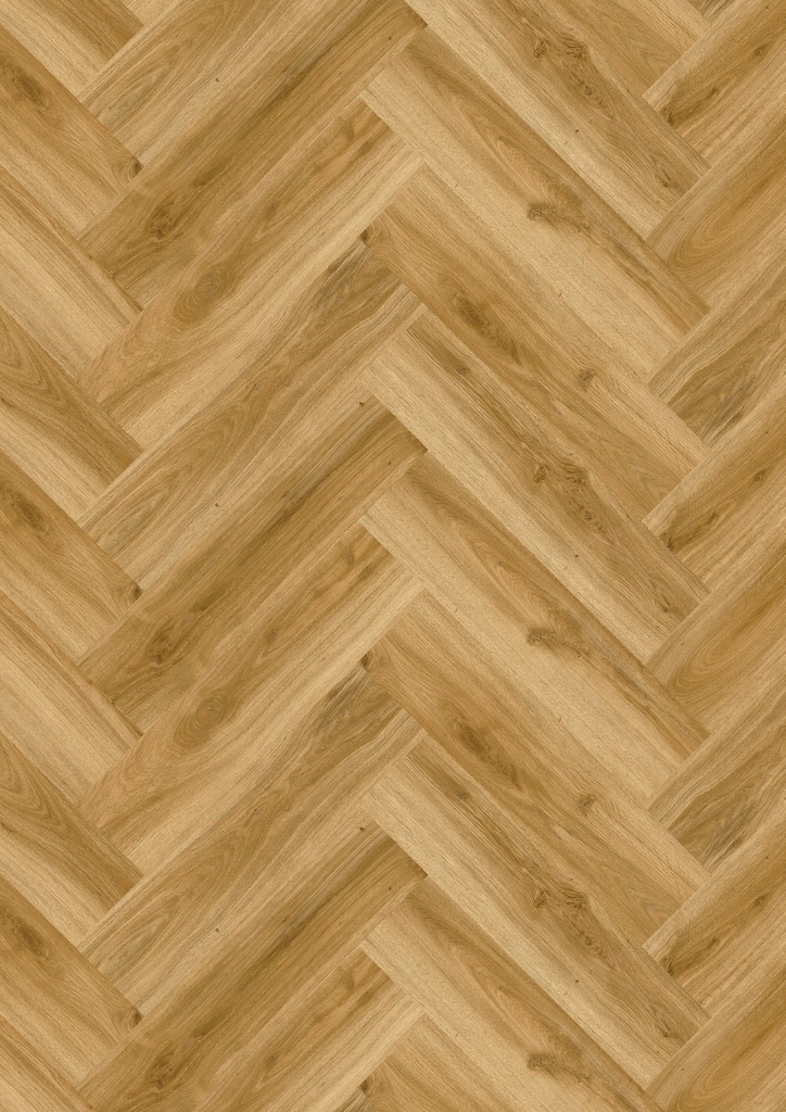 LVT DESIGN 555 Evolut 2,5/0,55mm Visgraat DB 5103 Amber Oak 632x158x2,5mm | 2,4m²
