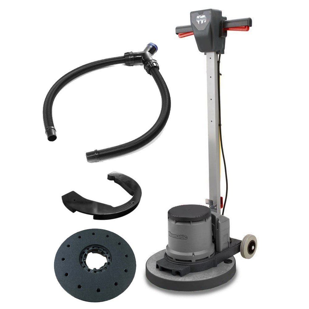 Numatic HFM1515G Schuurmachine incl.WWA-33/Gewicht/Stofopvangring/Y-adaptor compl.