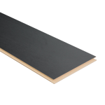 Laminaat Vesuvius Zwart Houtnerf 74x185x1184mm New