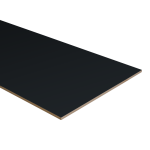 Dubbel Stootbord Folie 115 X 40 Cm Ral9005 Ral7042