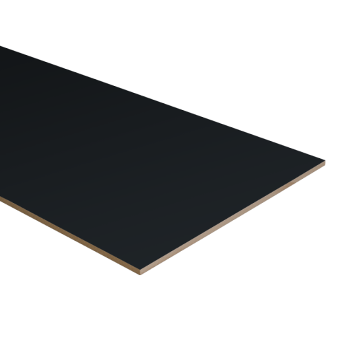Dubbel Stootbord Folie 160 X 40 Cm Ral9005 Ral7042