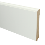 Mdf Eigentijdse Plint 150x18 Wit Voorgel Ral 9010 2