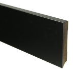Mdf Moderne Plint 120x18 Voorgelakt Ral 9005