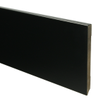 Mdf Moderne Plint 150x12 Voorgelakt Ral 9005