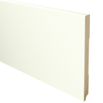 Mdf Moderne Plint 220x18 Wit Voorgelakt Ral 9010
