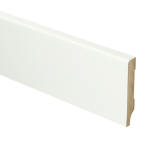 Mdf Moderne Plint 55x9 Voorgelakt Ral 9016