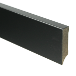 Mdf Moderne Plint 70x18 Voorgelakt Ral 9005