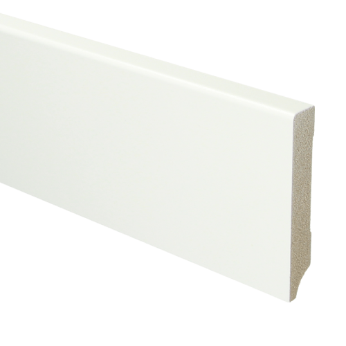 Mdf Moderne Plint 90x15 Voorgelakt Ral 9016