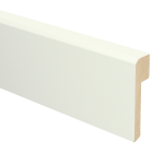 Mdf Renovatieplint Klassiek 85x22 Voorgel Ral 9010