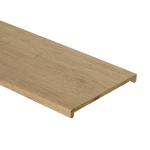 U Afdekprofiel 8 83 Tirools Eiken