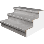 Uitlooptrede Uniclick Beton 278 X 132 Cm