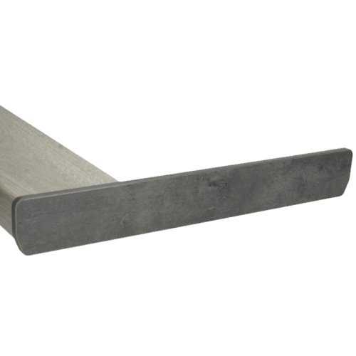 Zijde Afdekking 10x70 Basalt Donker Pro 50 Cm