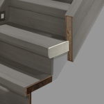 Zijde Afdekking 10x70 Noors Eiken 50 Cm