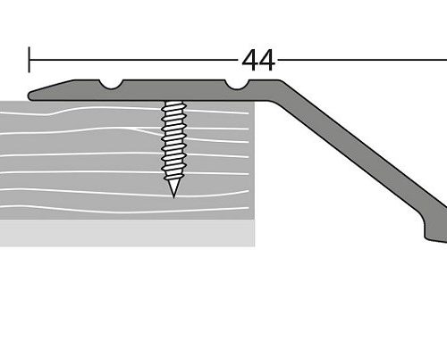 Afloopstrip 14mm schroef Zilver 10x270cm - nr. 154 1542311270