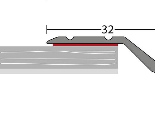 Afloopstrip 8mm ZKL Zilver 10x270cm - nr. 146 1462411270