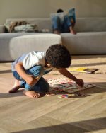 Belakos Attico Visgraat XL Rigid Click Visgraat Klik PVC Naturel eiken 150x750x7mm 81RC