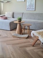 Belakos Attico Visgraat XL Rigid Click Visgraat Klik PVC Naturel eiken 150x750x7mm 81RC