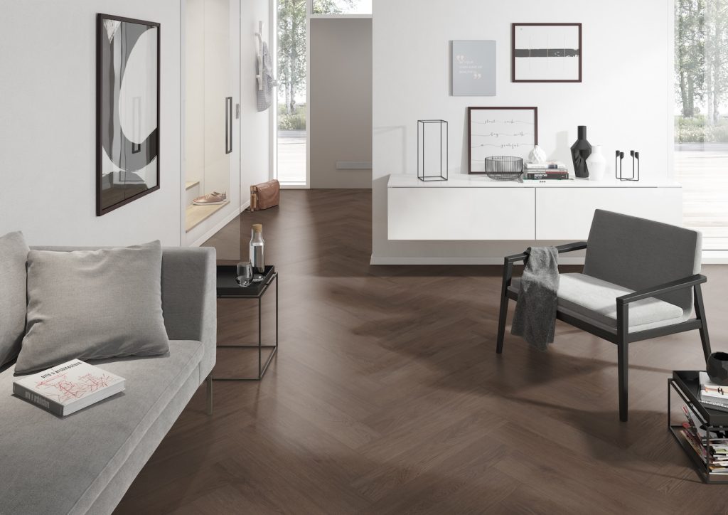 Belakos Monastro Visgraat XL Visgraat Plak PVC Bruin 765x153x2,5mm 90