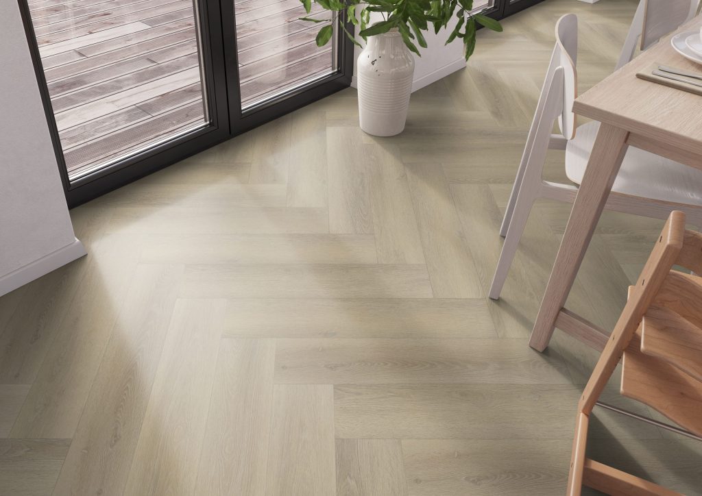 Belakos Palazzo Visgraat XL Rigid Click Visgraat Klik PVC Licht eiken 236x1520x7mm 76RC