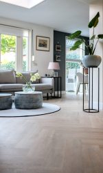 Belakos Palazzo Visgraat XL Rigid Click Visgraat Klik PVC Licht grijs 150x750x7mm 71RC