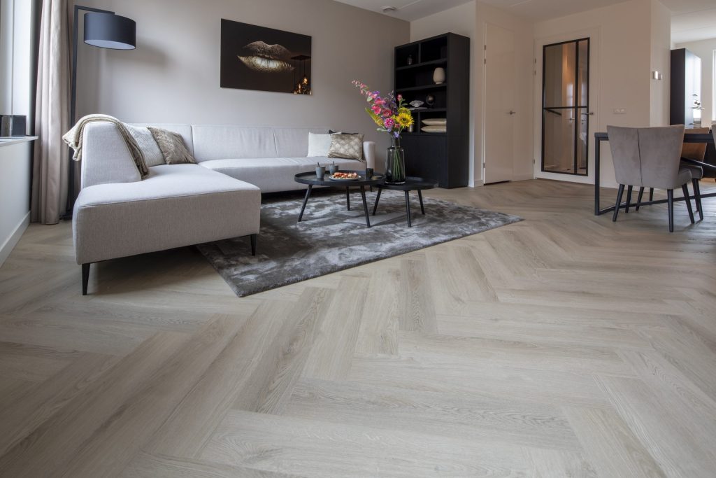 Belakos Palazzo Visgraat XL Visgraat Plak PVC Licht eiken 153x765x2,5mm 73