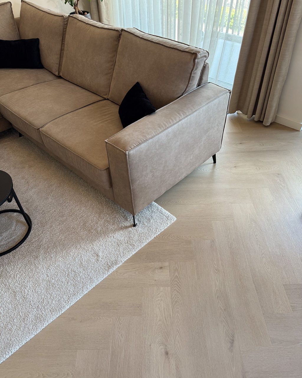 Belakos Palazzo Visgraat XL Visgraat Plak PVC Licht eiken 153x765x2,5mm 74