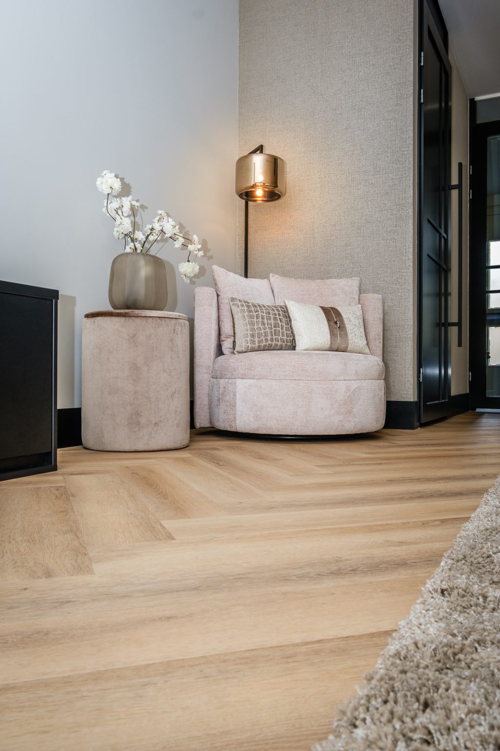 Belakos Palazzo Visgraat XL Visgraat Plak PVC Licht eiken 153x765x2,5mm 75