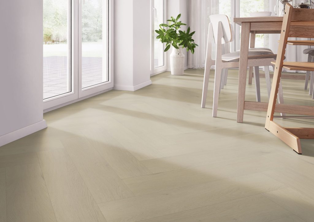 Belakos Palazzo Visgraat XL Visgraat Plak PVC Licht eiken 153x765x2,5mm 77