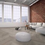 Belakos Rustico Visgraat Plank Plak PVC Grijs 119x595x2,5mm 10VIS