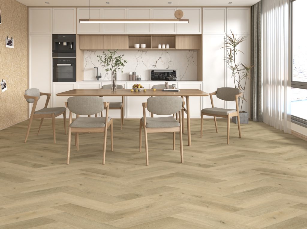 Gelasta Vario Special Weense Punt PVC Prestige Oak Smoked Light 3805W