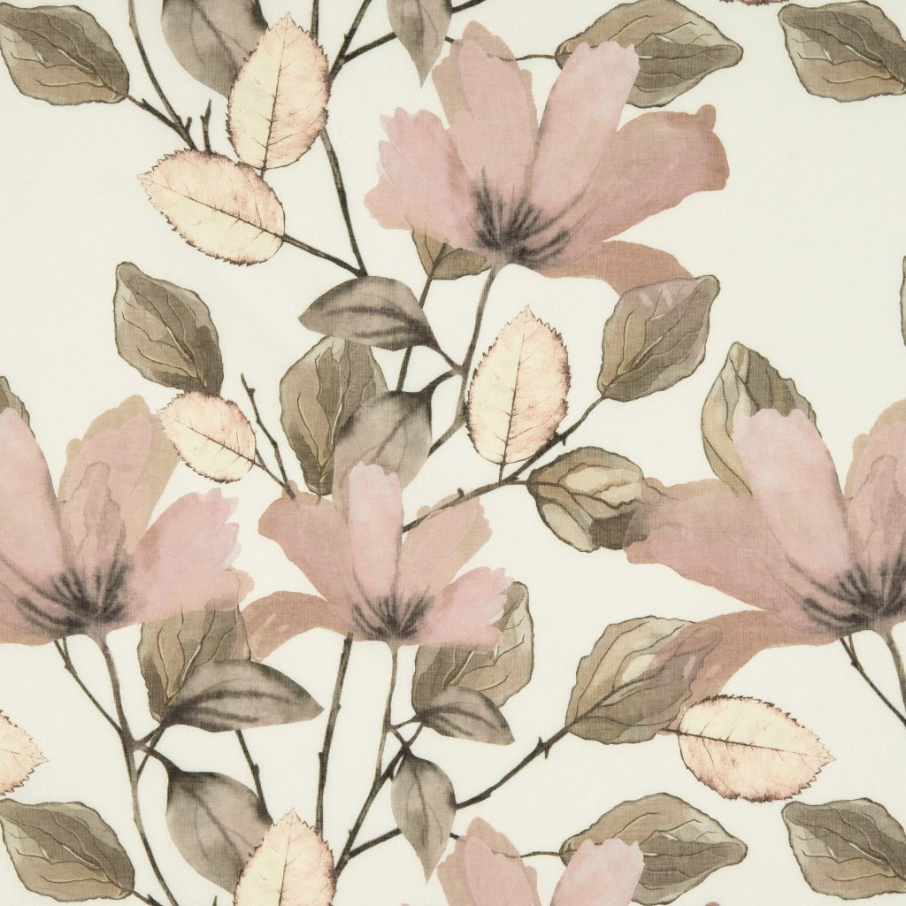 Gordijnstof Amapola Rose 320 B 90 X 80 623315 Kleur 682