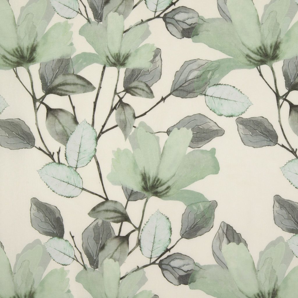 Gordijnstof Amapola Turkis 320 B 120 X 80 623315 Kleur 482