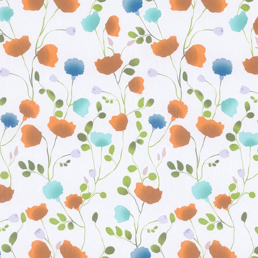 Gordijnstof Happy Orange Turkis 300 A 80 X 80 623330 Kleur 475 Gordijnstof Happy Orange Turkis 300 A 80 X 80 623330 Kleur 475