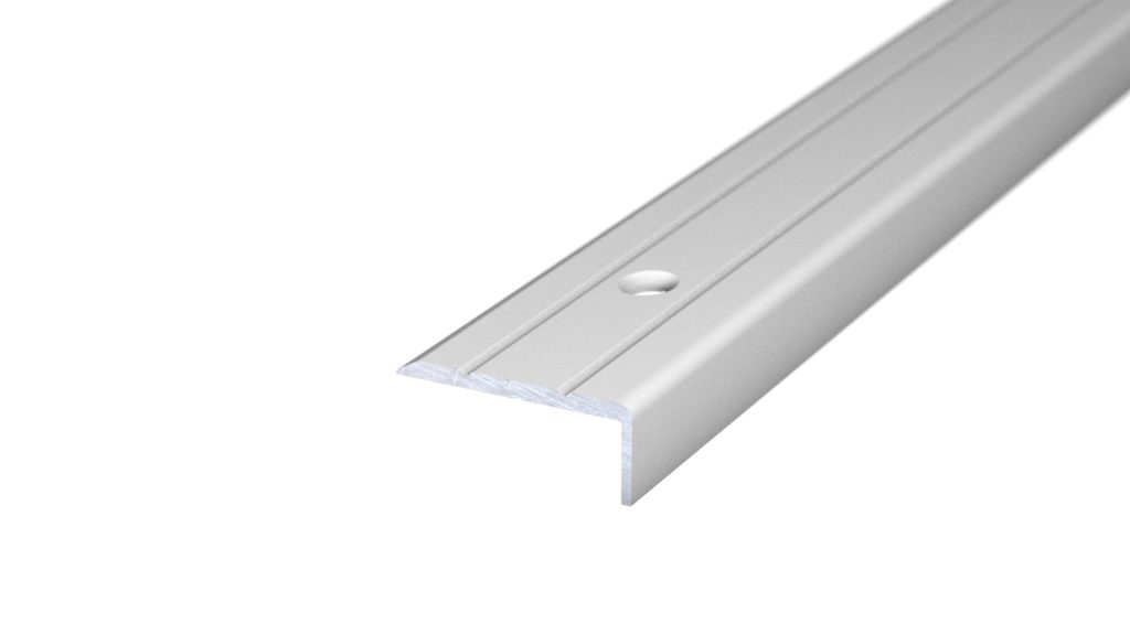 Hoekstrip 25x10 Zilver schroef 100cm Retail VPE - nr. 160 voorgeboord 1601311100
