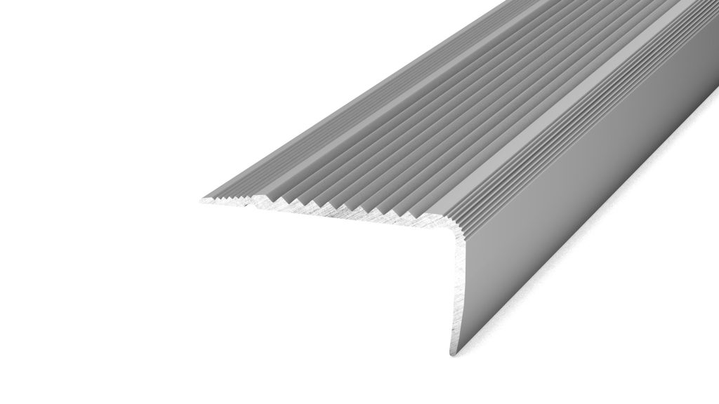 Hoekstrip Ribbel Zilver 45x23mm 10x270cm - nr. 170 1702311270