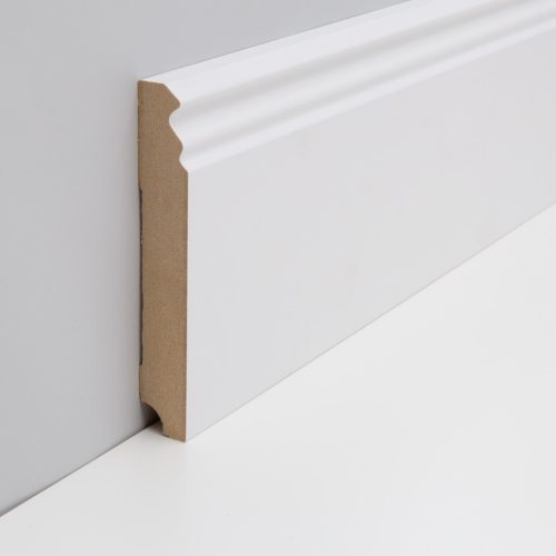 JOKA Plint MDF folie P#847 PROF. 18x115mm Wit WS16 2,40mtr