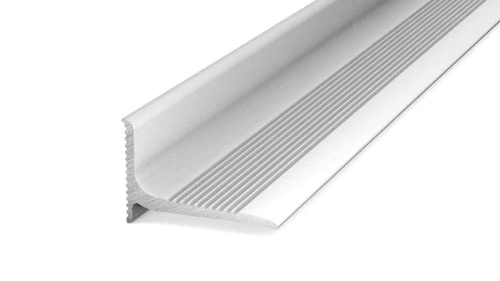 Kozijn/Wandaansluitprofiel (N) Zilver 20x13 250cm - nr. 290 2901411250