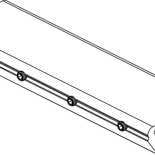 KS/DS/CRS Forest railverbinder wit per doos 10stuks